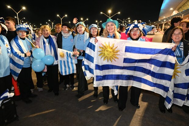 “No pensé que viniera tanta gente”: Uruguay viajó al Mundial