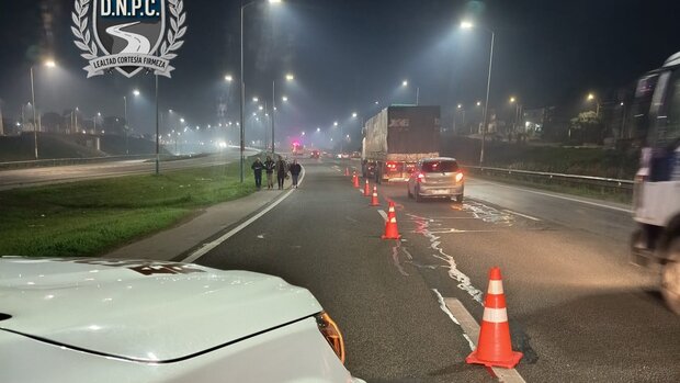Siniestro fatal: peatón murió tras ser atropellado mientras 