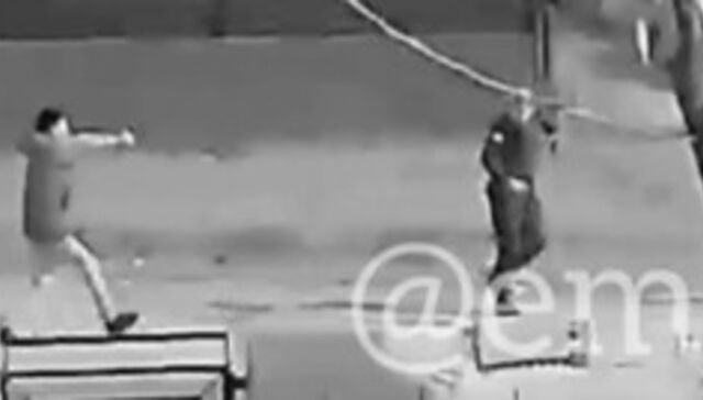 Disparos por la espalda: video muestra momento en que policía fue baleado en Nuevo Ellauri