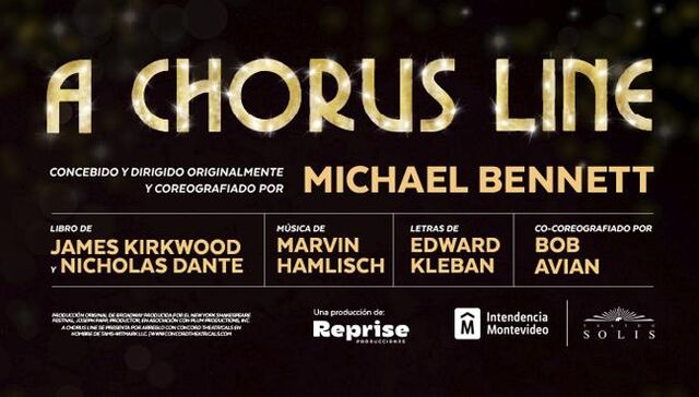 A chorus line