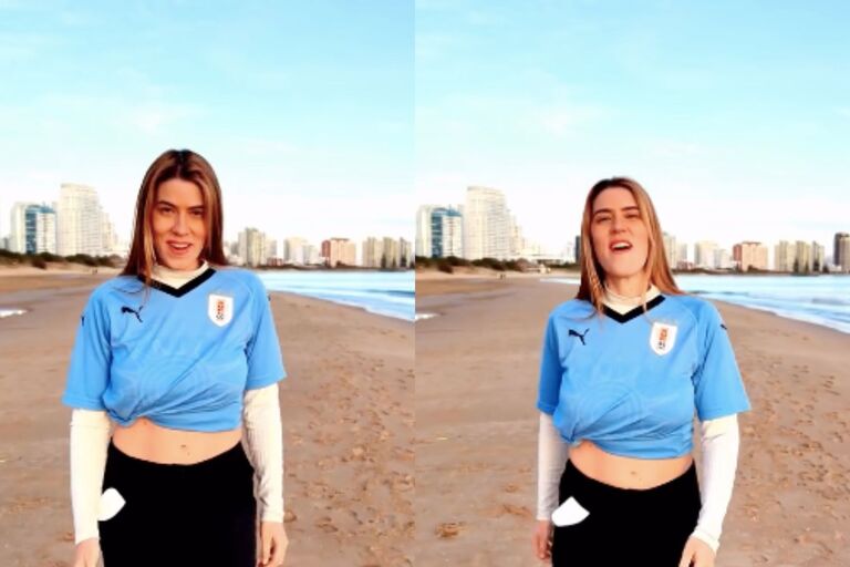 Furor por el tema mundialista de Nati Ferrero para alentar a Uruguay: “Por la mañana mate”