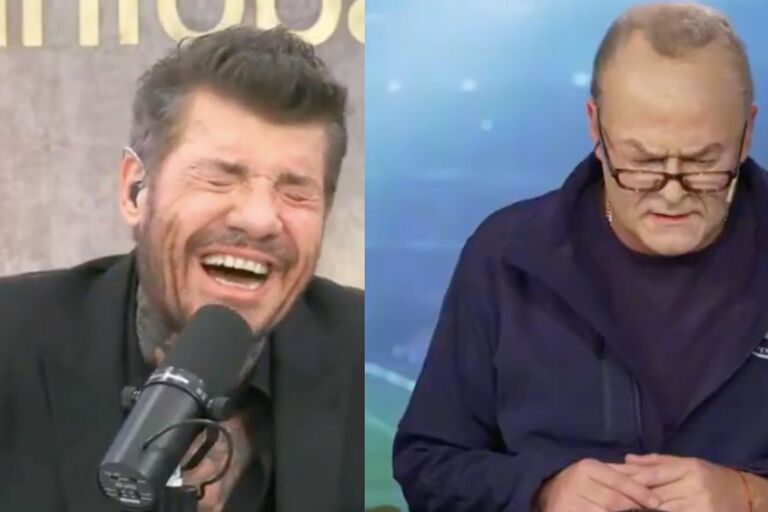 Marcelo Tinelli estalló de risa con una imitación en vivo de Marcelo Bielsa