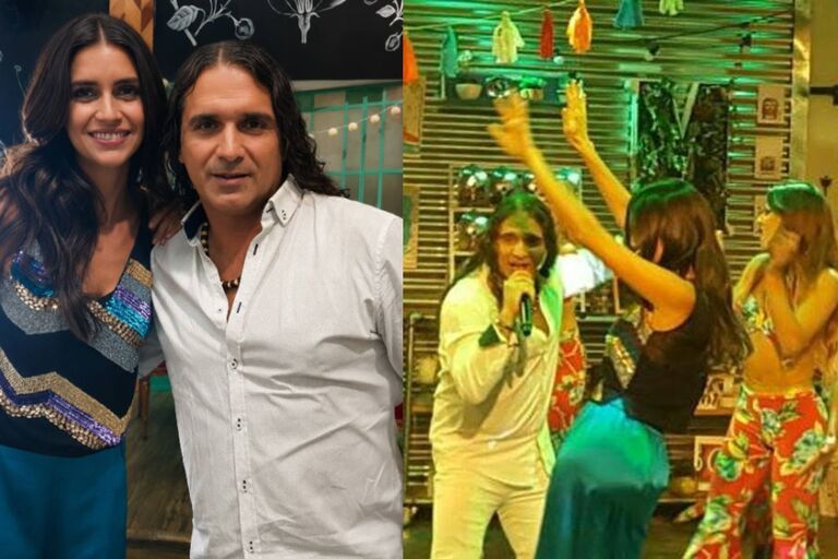 “Le dejo algunas fotitos”: Charly Sosa cruzó a Zaira Nara y habló del presunto romance
