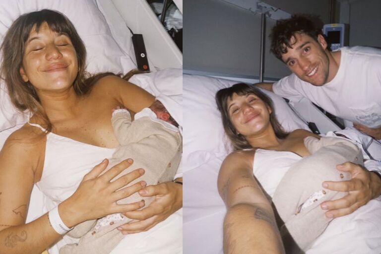 Nació Juana, la hija de Mari O'Neill y Mateo Viñals: “Fue lo más salvaje de nuestra vida”