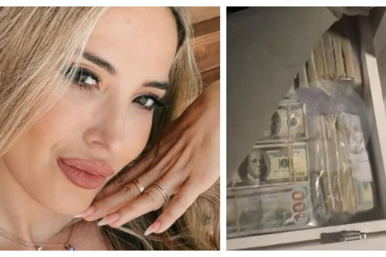 Allanan la casa de Jésica Cirio tras los videos: hallaron fajos de dólares, armas y droga