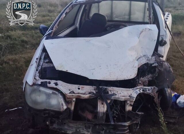 Manejaba solo por la ruta 7, despistó y murió: el vehículo tenía matrícula brasileña