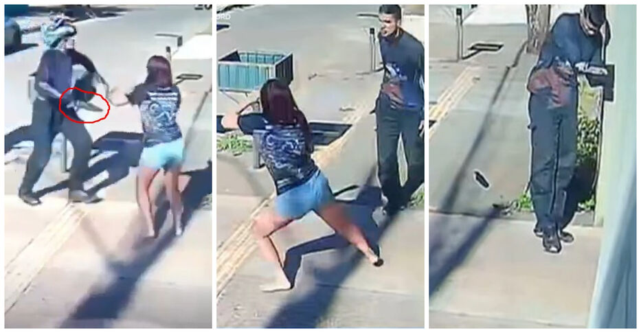 Final: hombre intentó acuchillar a su excompañera y el actual novio lo mató a tiros