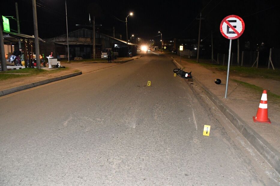 Melo: una mujer de 84 años murió atropellada por una moto