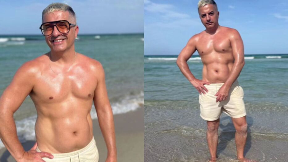Relax bajo el sol: Ángel de Brito sorprendió con fotos playeras en Estados Unidos