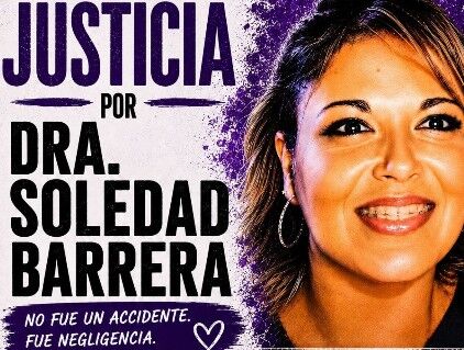 Harán una movilización por el caso de la pediatra fallecida y darán carta a Orsi