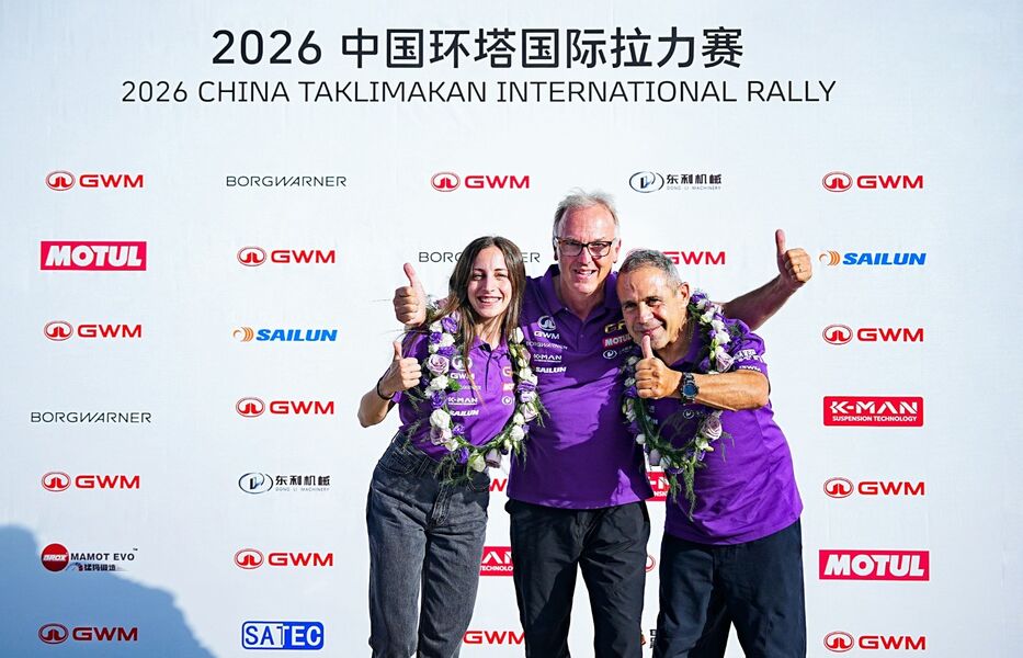 El uruguayo Sergio “Oso” Lafuente completó el exigente Rally Taklimakan 2026 en China