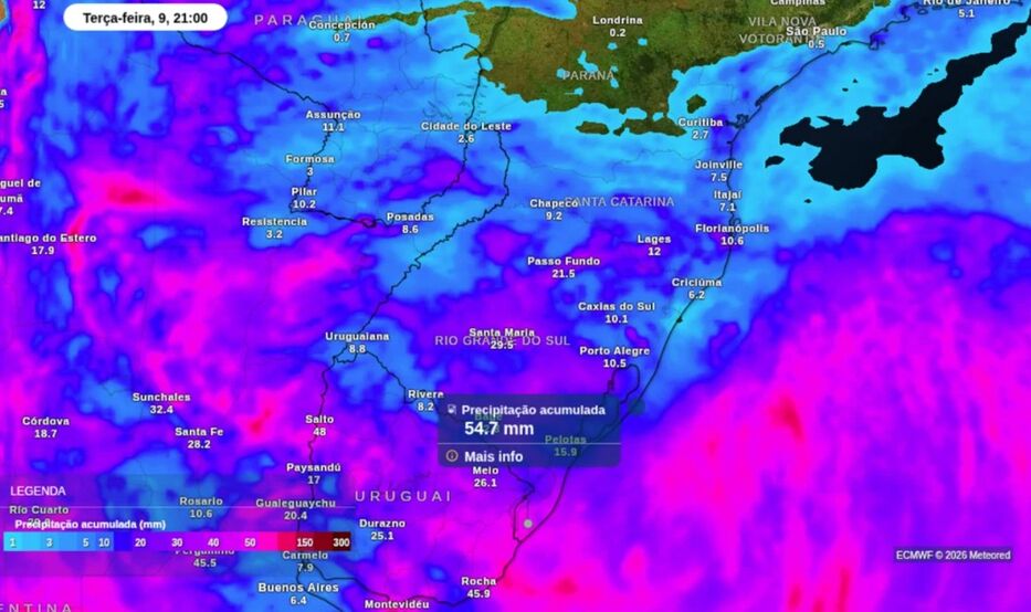 En Brasil anuncian “ciclón extratropical entre Río Grande do Sul y Uruguay”: qué ocurrirá