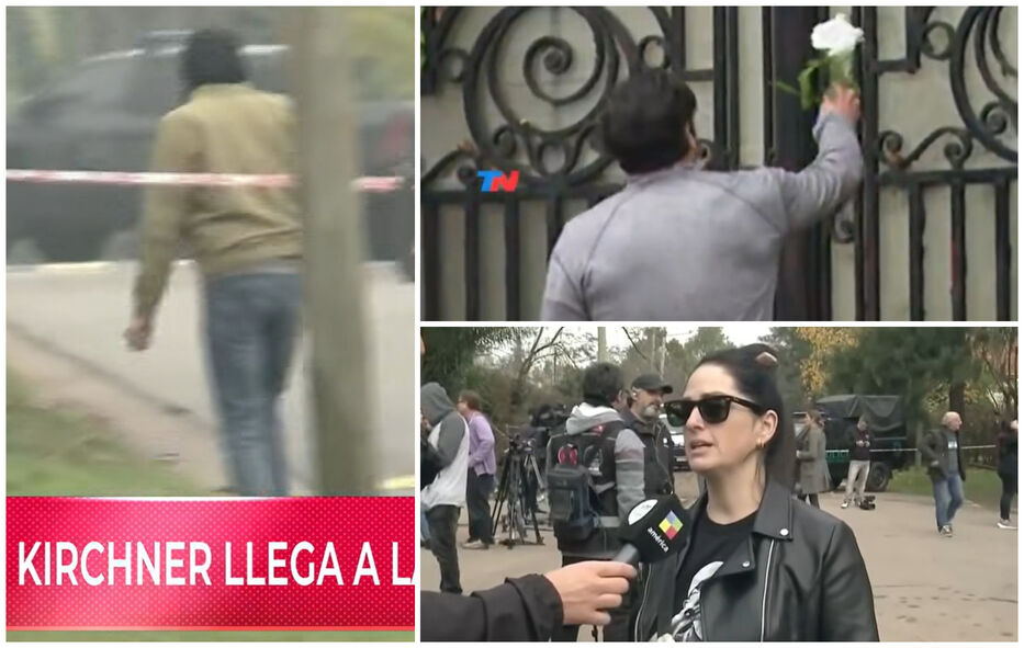 La despedida: ricoteros se acercan a la casa del Indio Solari para brindar un último adiós