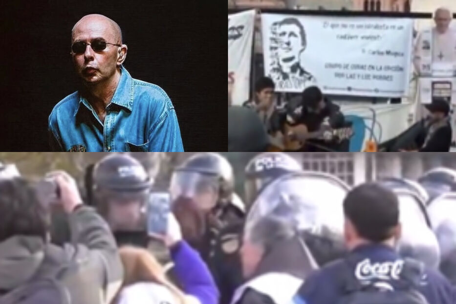 “Misa ricotera” para despedir al Indio: de tristeza por su muerte a disturbios con Policía