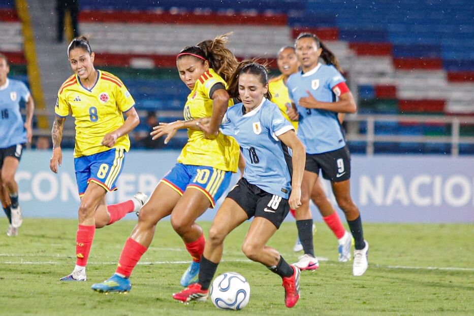 Liga de Naciones femenina: Uruguay cayó con Colombia y quedó sin chance alguna de Mundial