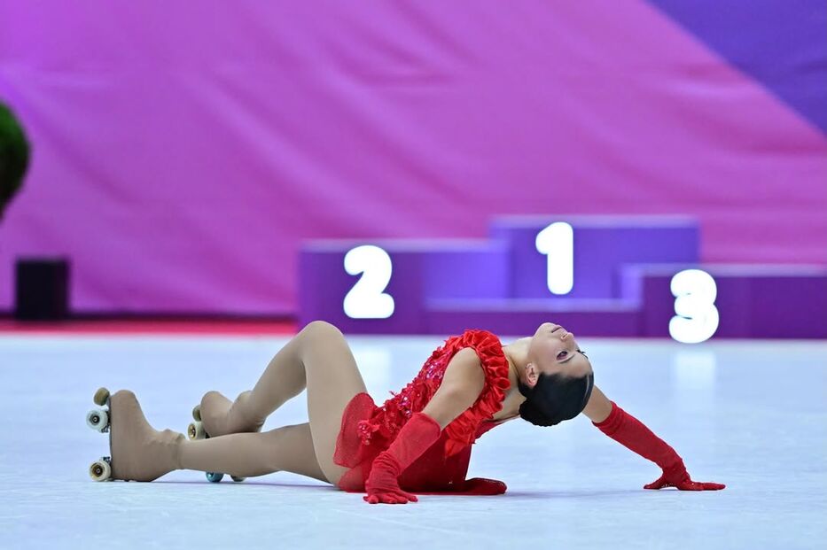 Patinaje artístico: Romina Franca brilló en la final de la Artistic World Series en Italia