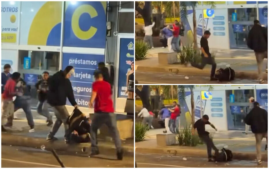 Con saña: Joven de 21 años recibió una bruta paliza a la salida de un baile