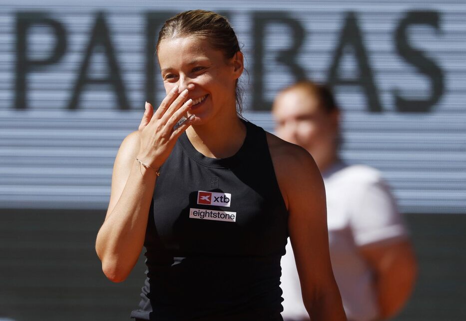 Chwalinska el 1º de junio. Foto: Yoan Valat / EFE