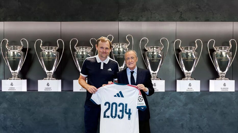 Real Madrid extendió con Adidas el “contrato más importante de la historia del fútbol”