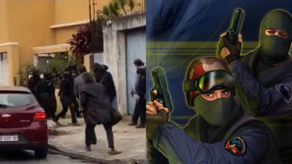 A lo Counter-Strike: Policía argentina allanó un domicilio al grito de “go, go, go”