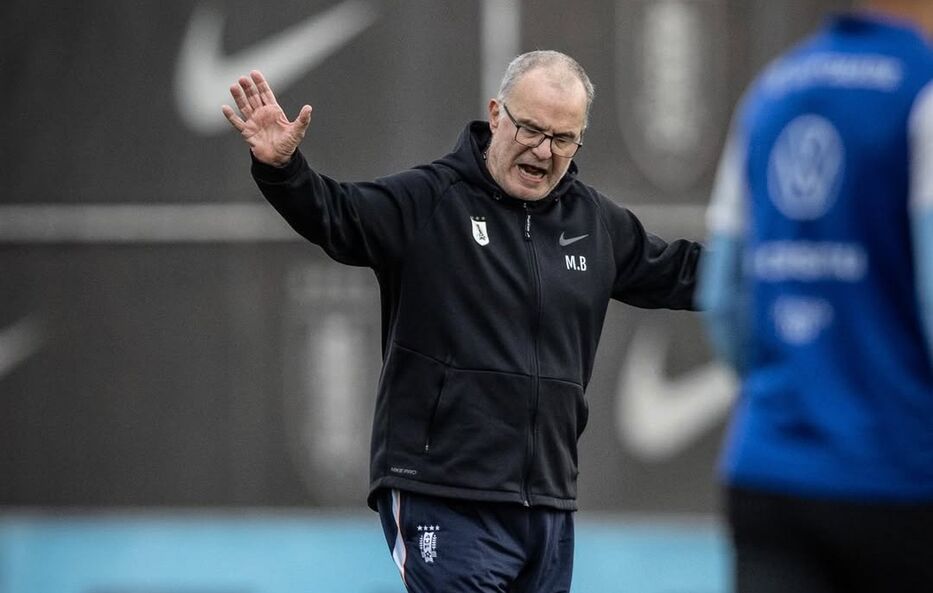Mundial 2026: Bielsa ajusta detalles para debut de Uruguay ante Arabia Saudita en Miami