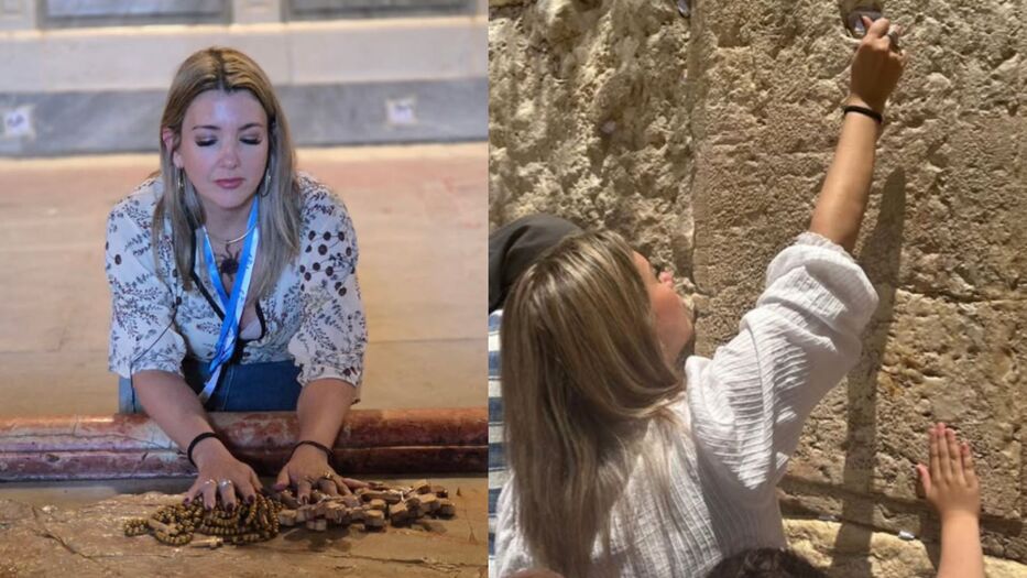 Valeria Ripoll compartió su conmovedor viaje a Israel: “Jerusalén tiene una energía única”