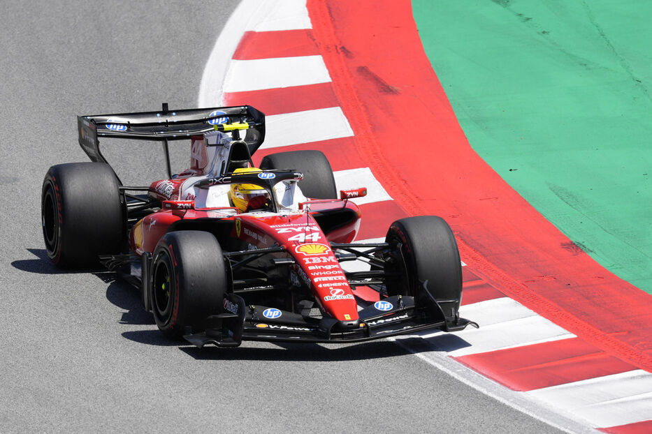 Fórmula 1: Lewis Hamilton ganó en España y obtuvo su primer triunfo con Ferrari