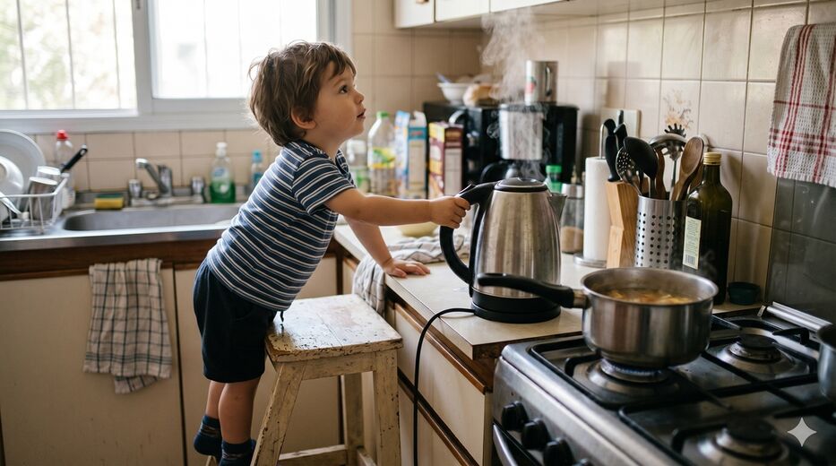 Ocho de cada 10 quemaduras en niños ocurren dentro del hogar: cómo prevenirlas