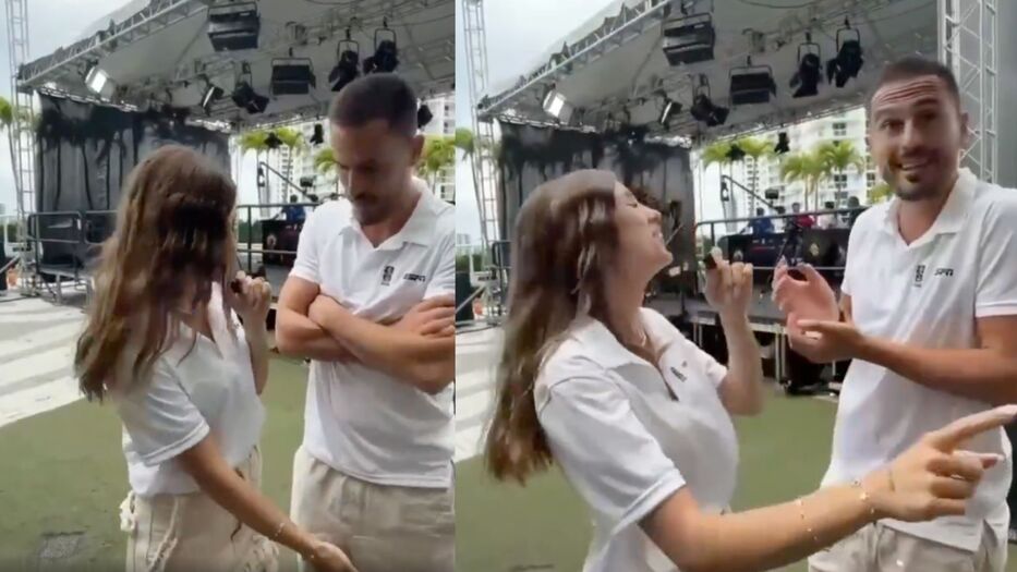 “¿Qué es ese chorizo?”: el divertido e inesperado cruce entre Morena Beltrán y Marconi