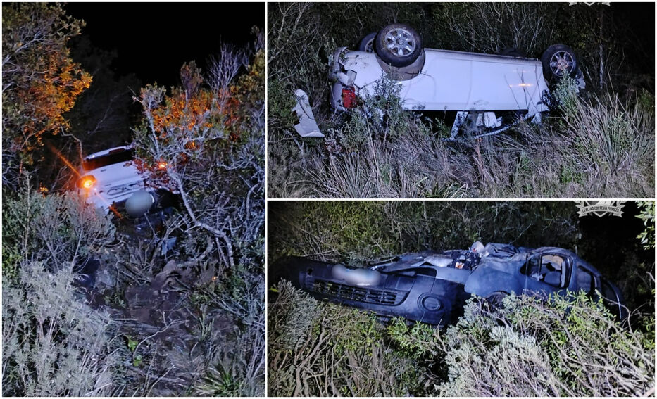 Maldonado: un fallecido y seis personas lesionadas en triple choque