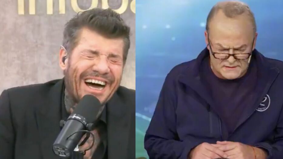 Marcelo Tinelli estalló de risa con una imitación en vivo de Marcelo Bielsa