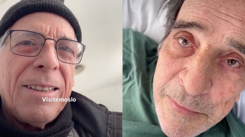 Conmovedor video de Gerardo Romano en su visita a Gustavo antes del partido de Argentina