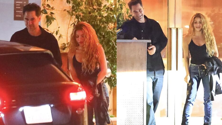 Shakira y Manuel García-Rulfo cenaron en Hollywood y desataron fuertes rumores de romance
