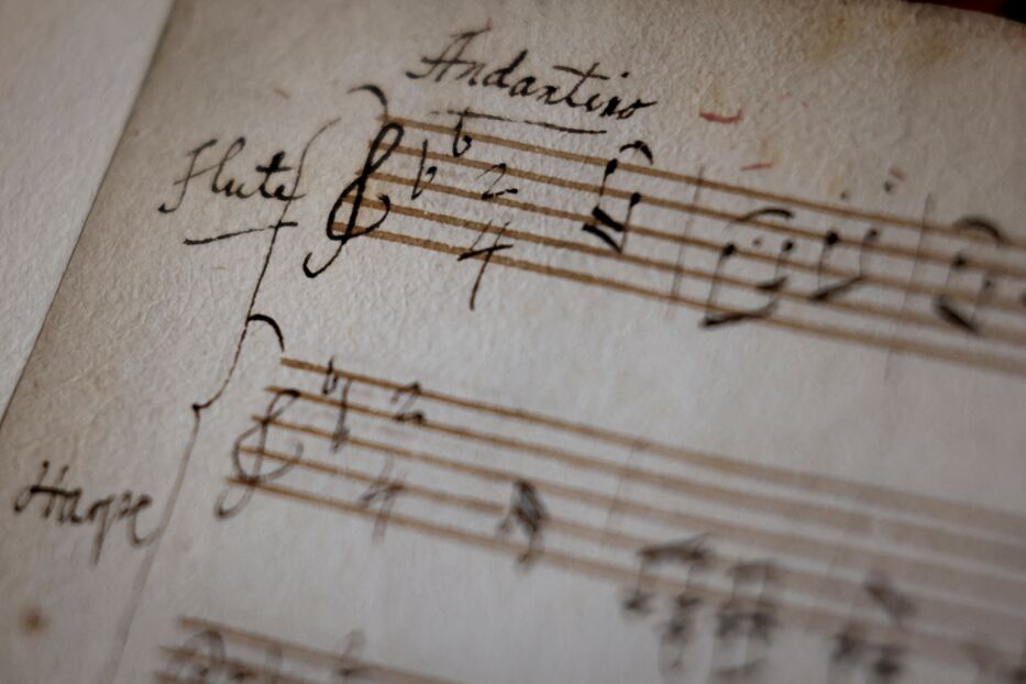 Encuentran en París un cuaderno inédito de Mozart con obras desconocidas
