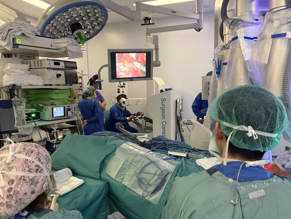 Un hospital español completó la primera cirugía robótica pediátrica de Europa