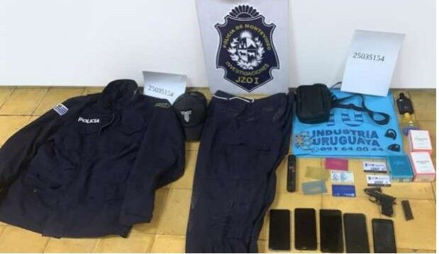 Cordón: detuvieron a un hombre que robó un comercio vestido de Policía