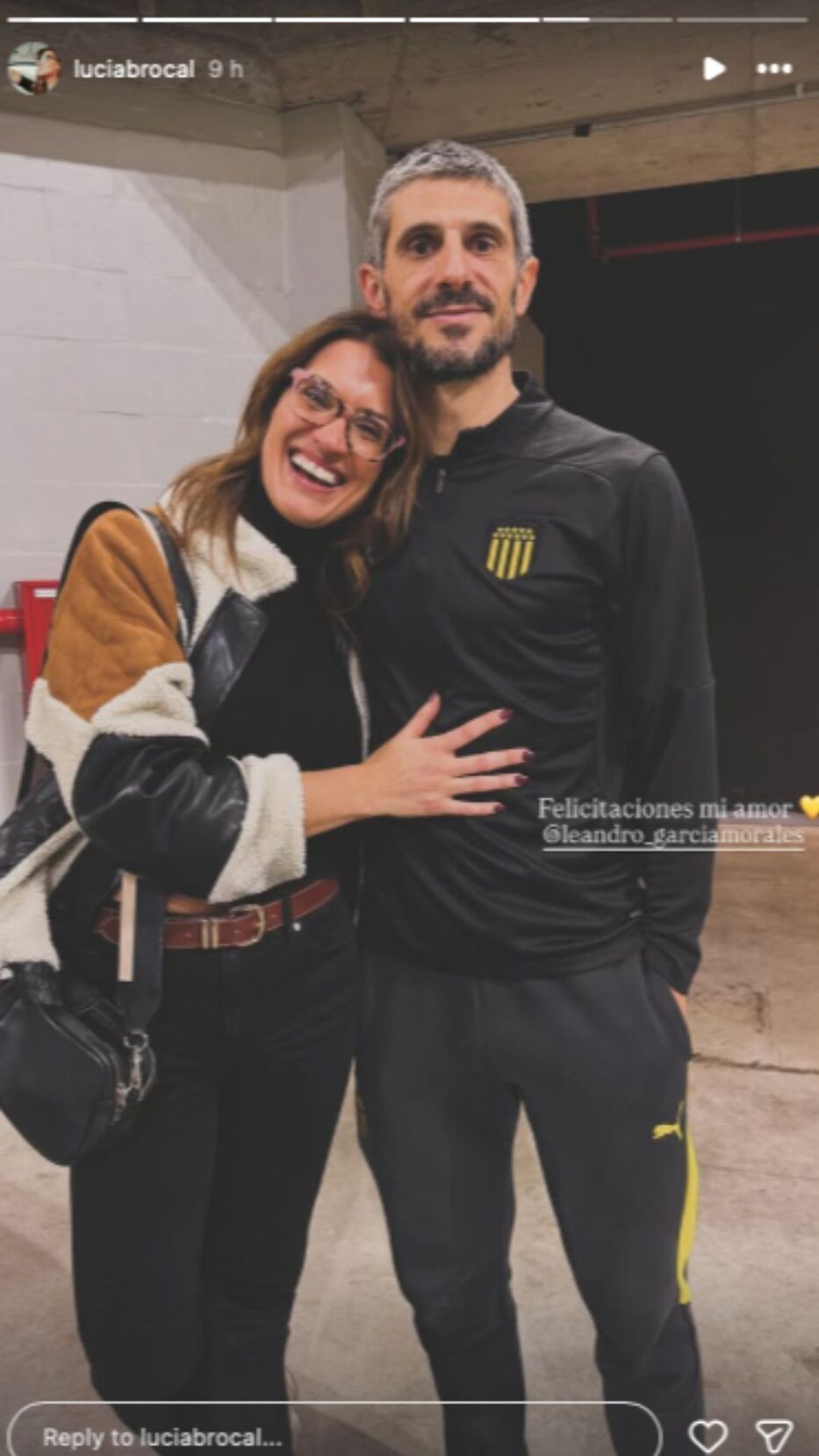 Foto: Historias de Instagram/ @luciabrocal