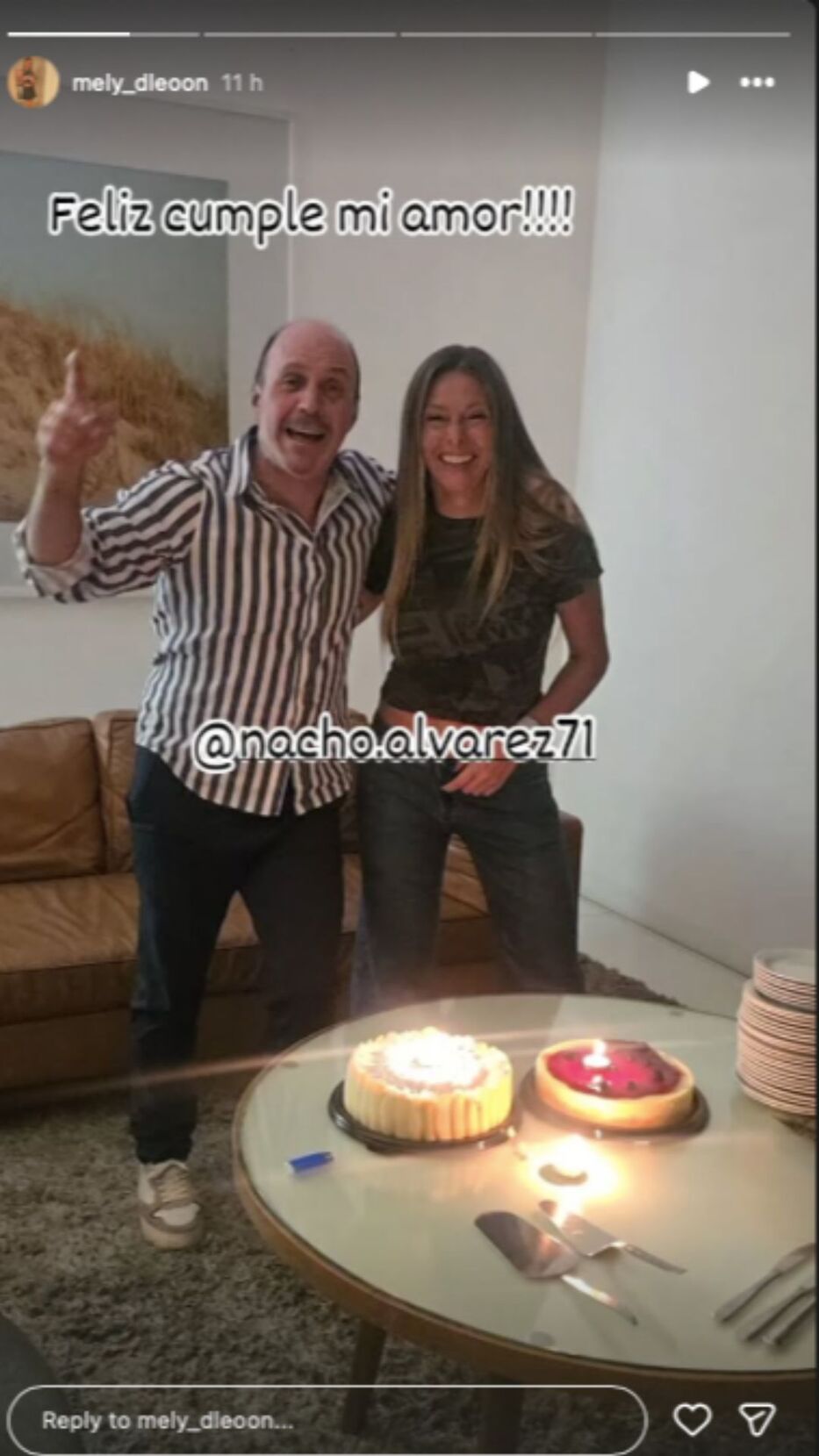 Foto: Historias de Instagram/ @mely_ddleon