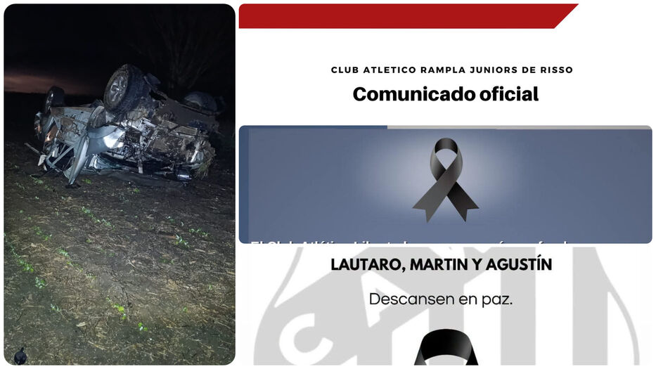 Jóvenes fallecidos en siniestro eran jugadores de fútbol; liga local suspendió fecha