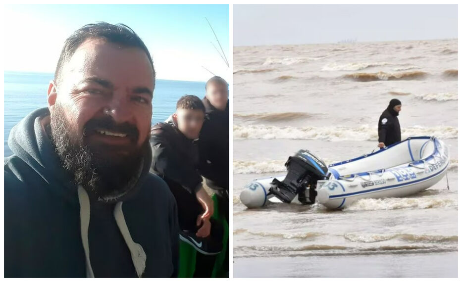 Hallan frente a Montevideo a uno de los cinco pescadores desaparecidos en Buenos Aires