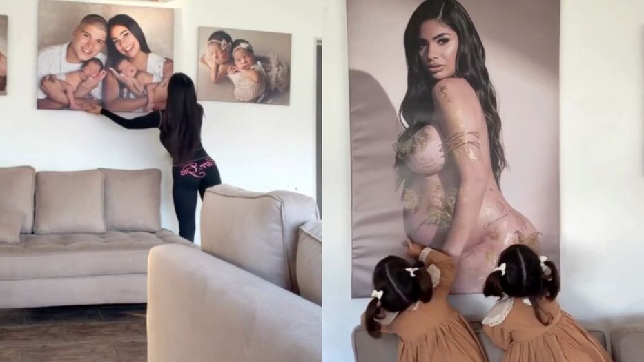 Daniela Celis cambió una foto familiar por una de ella desnuda, y Thiago Medina reaccionó