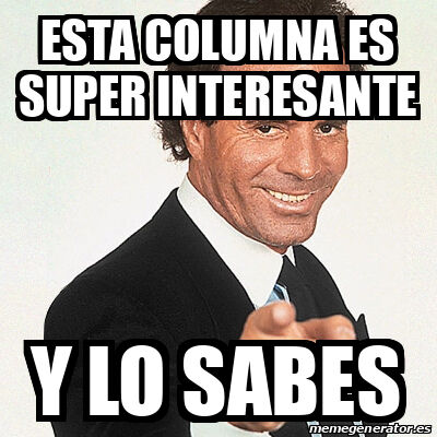 Meme de Julio generado por el autor de la nota
