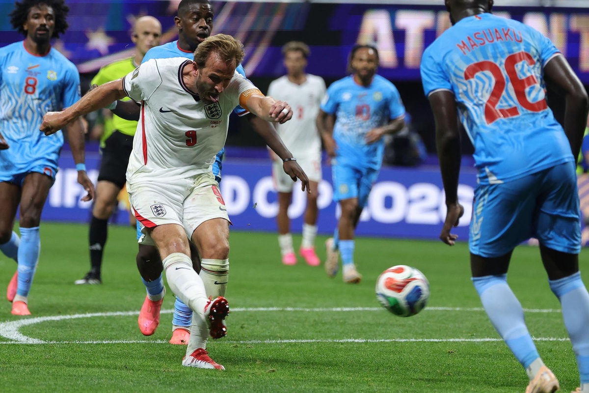 Inglaterra logró ante Congo su primera remontada mundialista dentro del tiempo regular