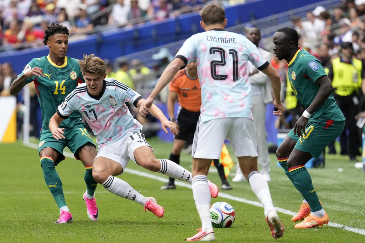 Mundial 2026: Senegal está venciendo a Bélgica 1-0 en Seattle por 16vos de final