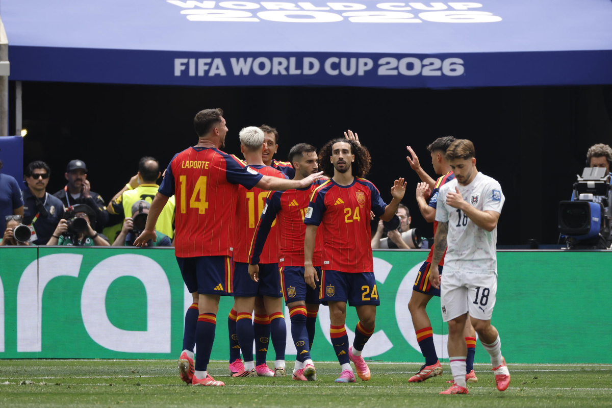 Mundial 2026: España fue superior, goleó 3-0 a Austria en Los Ángeles y avanzó a octavos