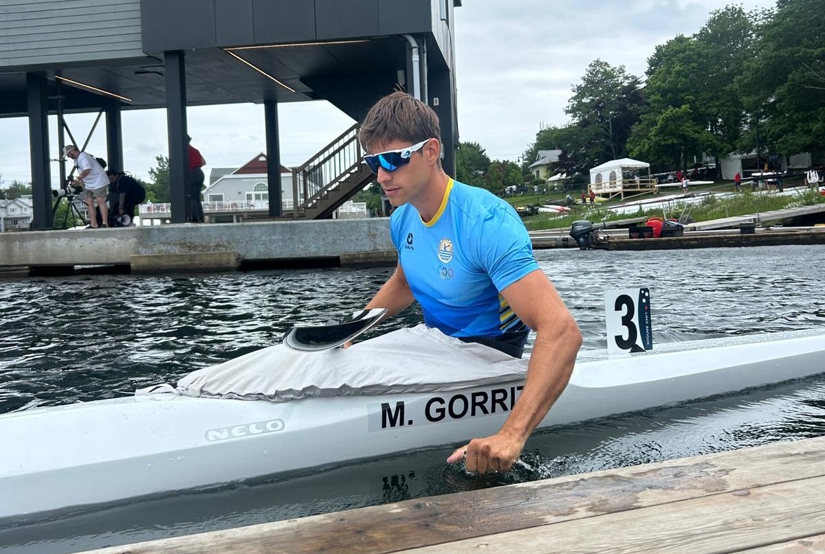 Martín Gorriti cerró un gran Mundial U23: fue séptimo en la final del K1 1.000 metros