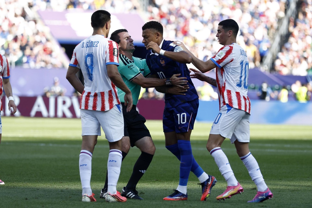 Mundial 2026: Francia y Paraguay están empatando sin goles en Filadelfia
