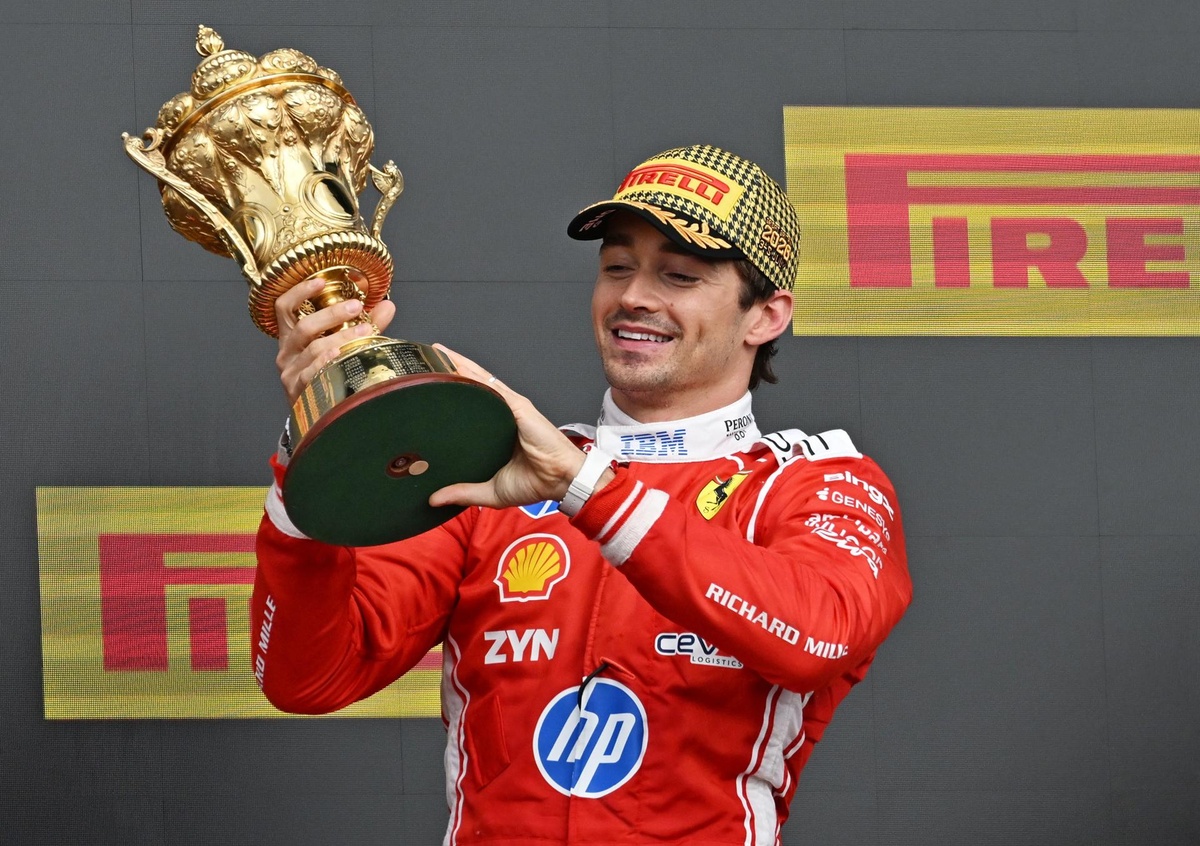 Fórmula 1: Leclerc ganó un accidentado GP de Gran Bretaña, donde Colapinto sumó puntos