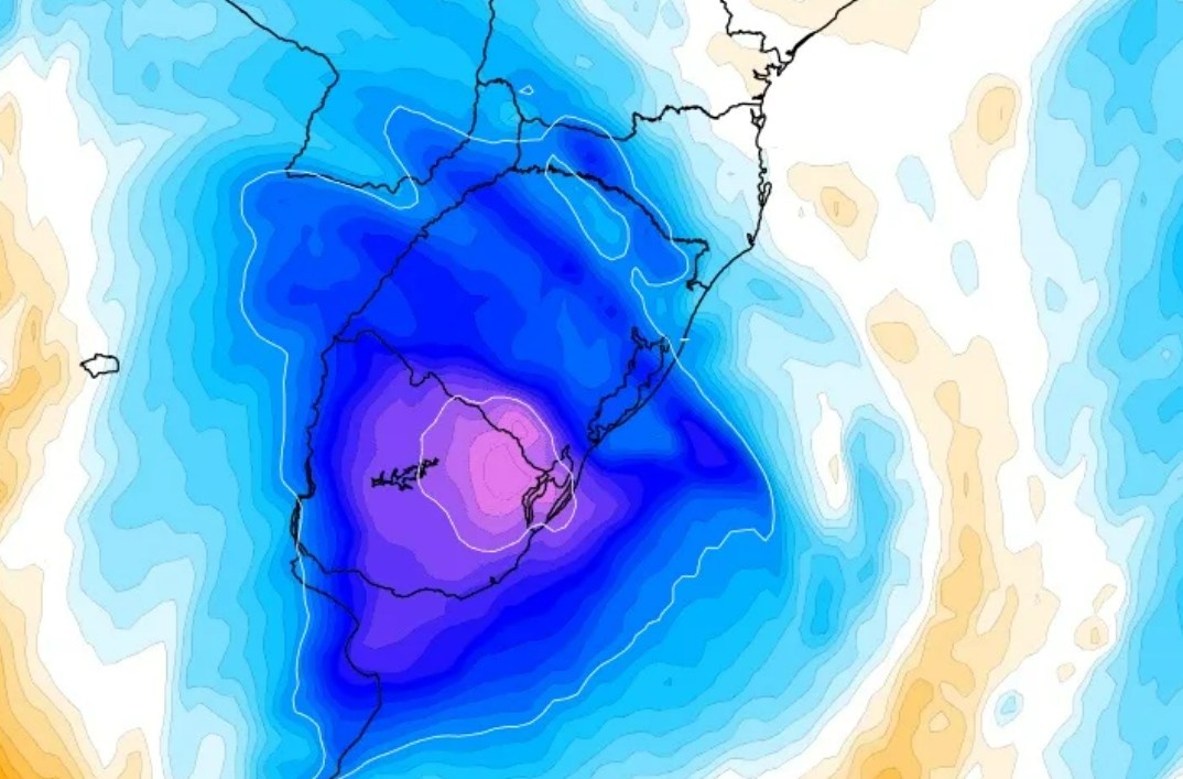 De lleno en Uruguay: qué efectos tendrían las “dos masas de aire frío” que anuncia MetSul