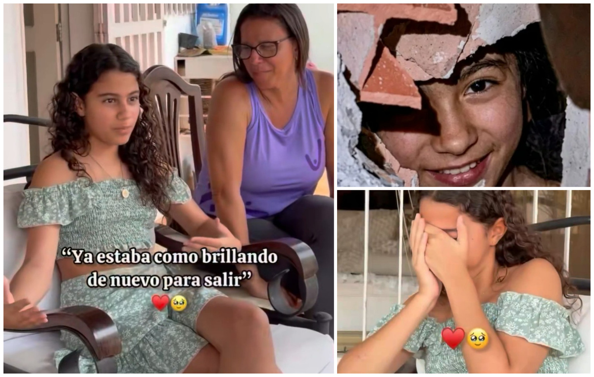 “Kétchup y queso rallado”: el relato de supervivencia de la niña atrapada entre escombros